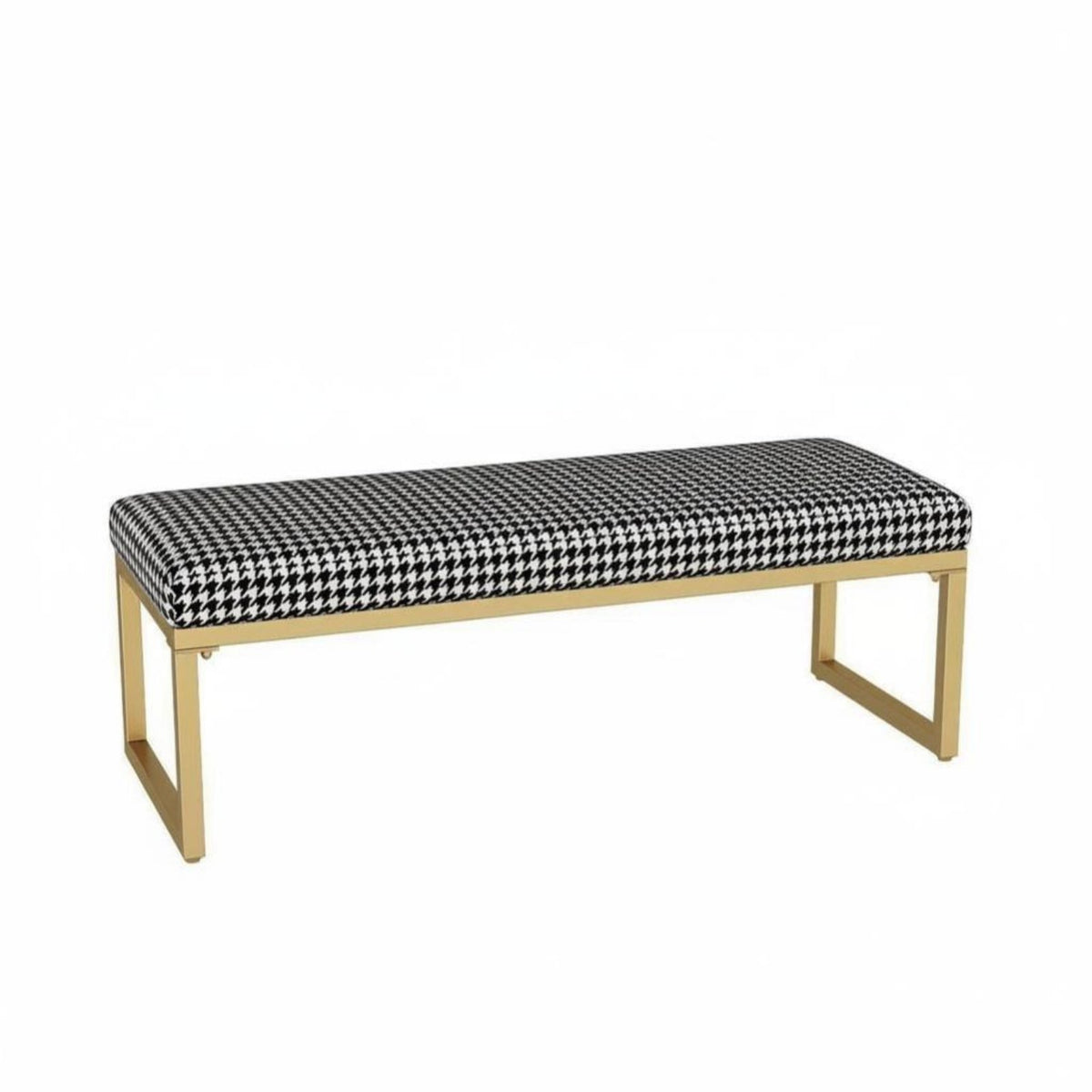 Multi-Purpose Entryway Changing Bench paded Seat Long Stool long-lasting Construction Indoor Seating Comfortable pading for Business Owners, Interior Decorators, hairstyling Shop, Fitting Room, Hallway, Walk-in Closet