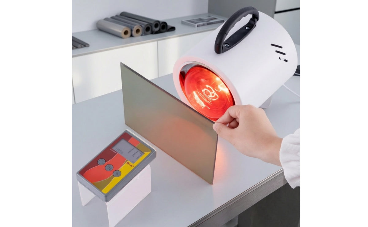 Portable Infrared Heating Lamp 275W Infrared Heat Lamp 220V Red Light for Car Detailers, Automotive Technicians, Workshop