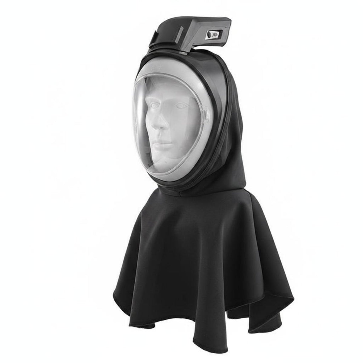 Dustproof Powered Air Purifying Respirator Industrial Use Electric Air Circulation System Mask Breathable Fan Hood Mask Portable for Farm Workers, Construction