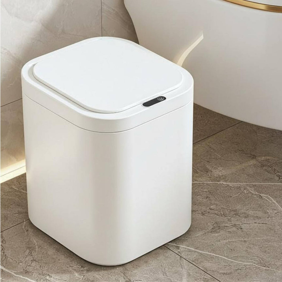 Smart Trash Can Hands Automatic Garbage Bin Modern Design Motion Trash Can for Kitchen, Washroom, Living Room