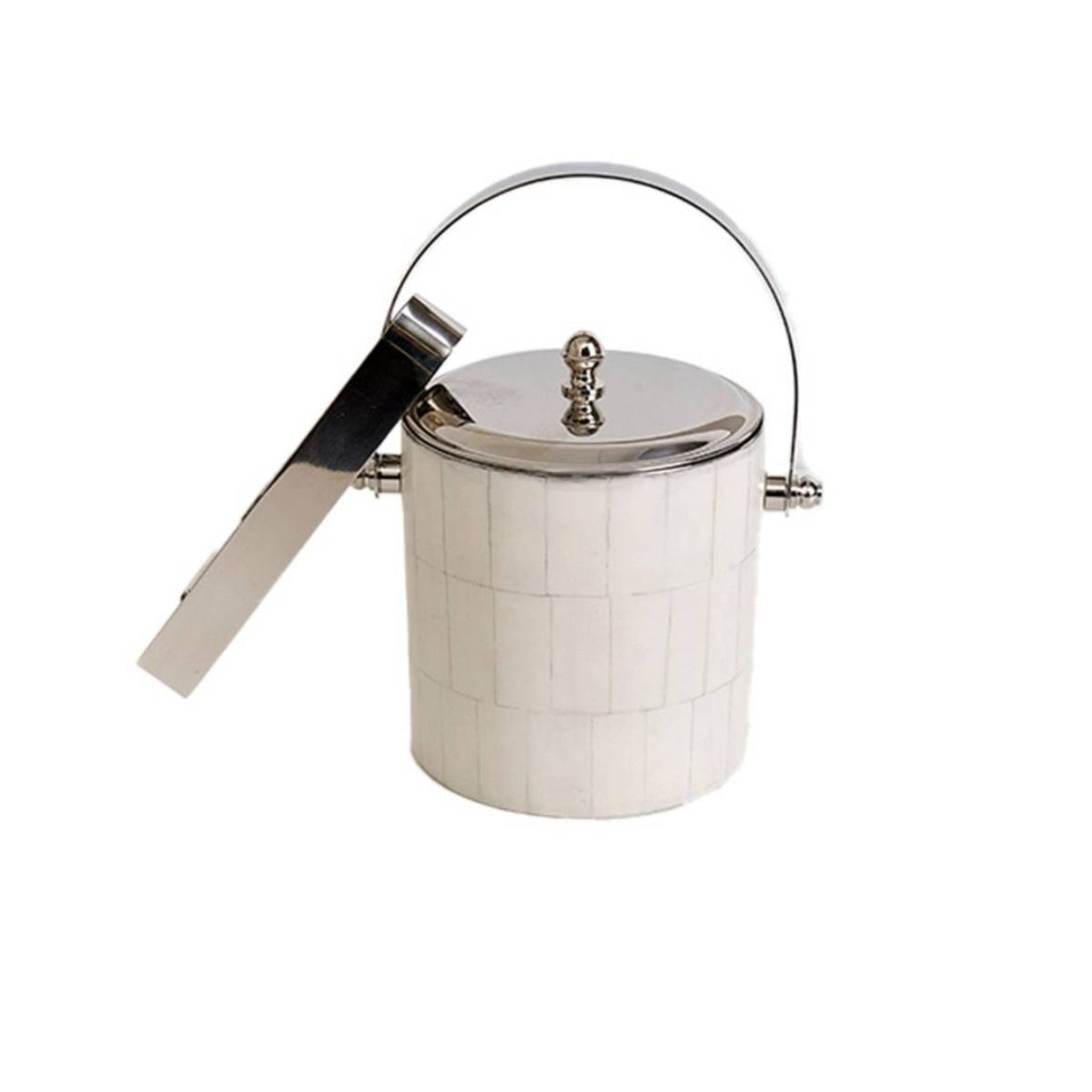 Barware Ice Container Tabletop Metal Ice Container Stylish for Bartenders