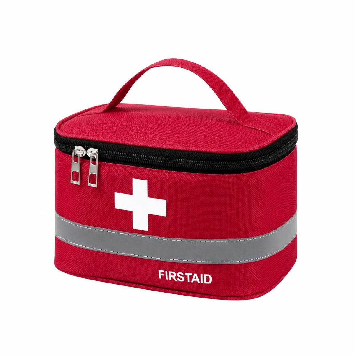 First Aid Bag Lightweight First Aid Kit Bag Organizer Zippered Multi-Purpose for Travelers, Home, Camping