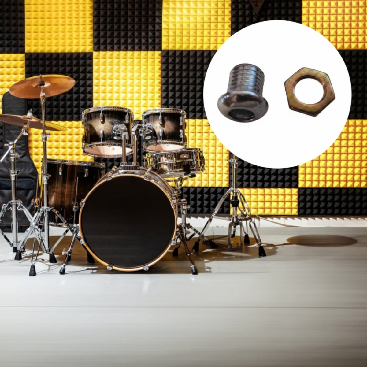 Drum Air Hole Screw Metal Snare Drum Vent Screw Percussion Accessory for Drummers