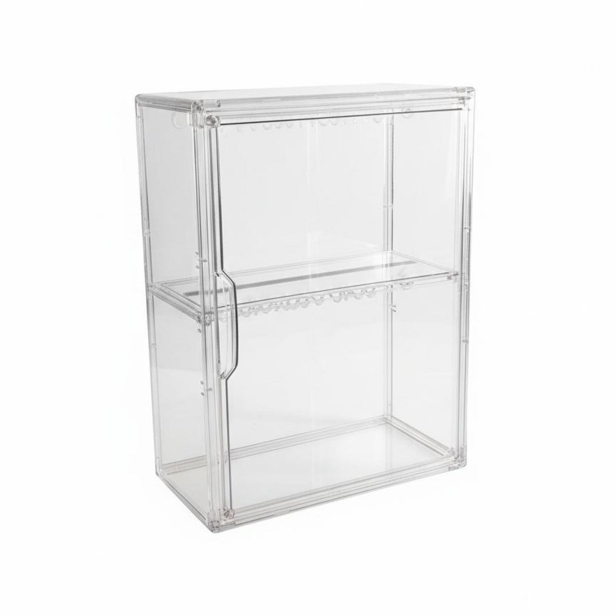Dust-Proof Clear Bracelet Storage Box Large Capacity Acrylic Jewelry Display Case Space-Saving Design for Women, Teenagers