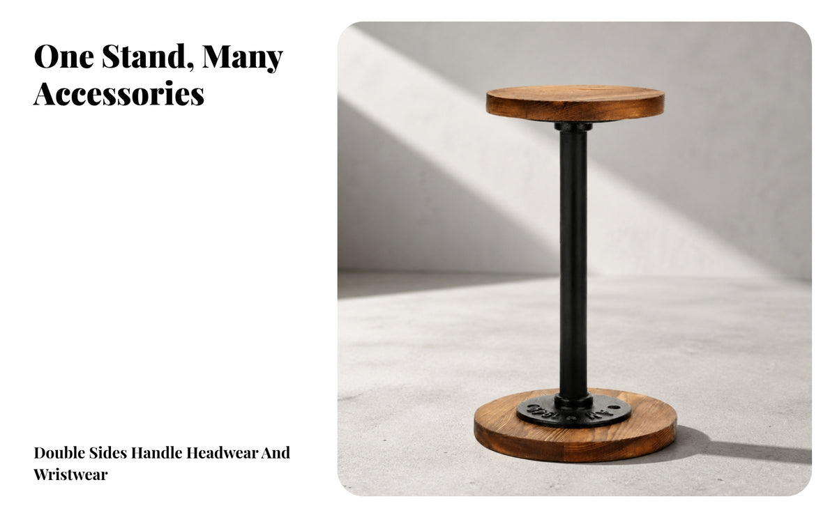 Space-Saving Hat Display Stand