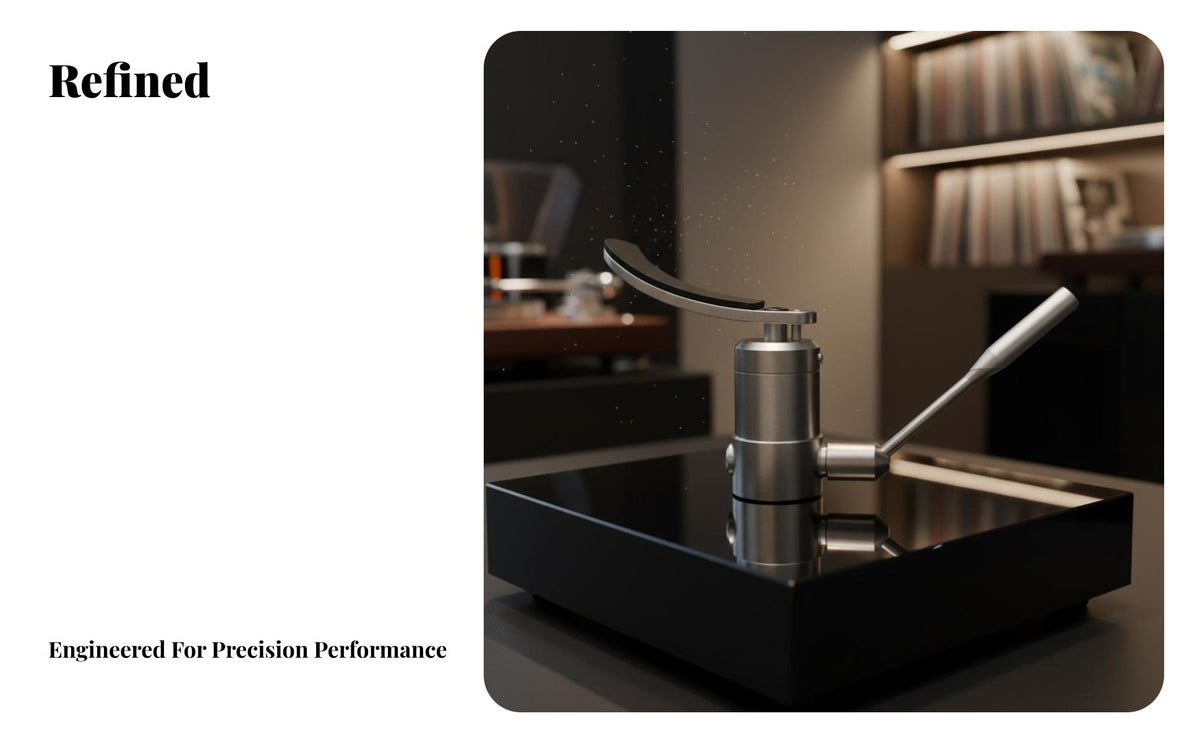 Tonearm Lifter Preserves Playback Tip Automatic Tonearm Lifter Adjustable Height Turntable Tonearm Raiser for Audiophiles