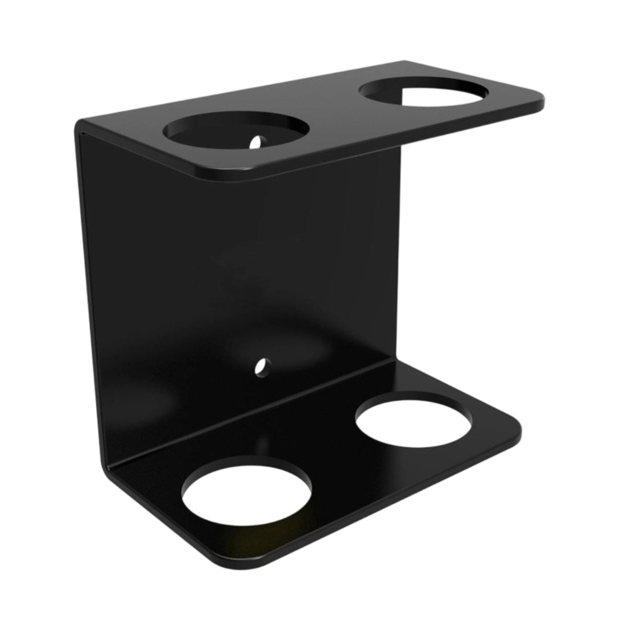 Barbell Wall Rack with 2 Bar holder Sturdy Bar Hanger Powder Coated Bracket