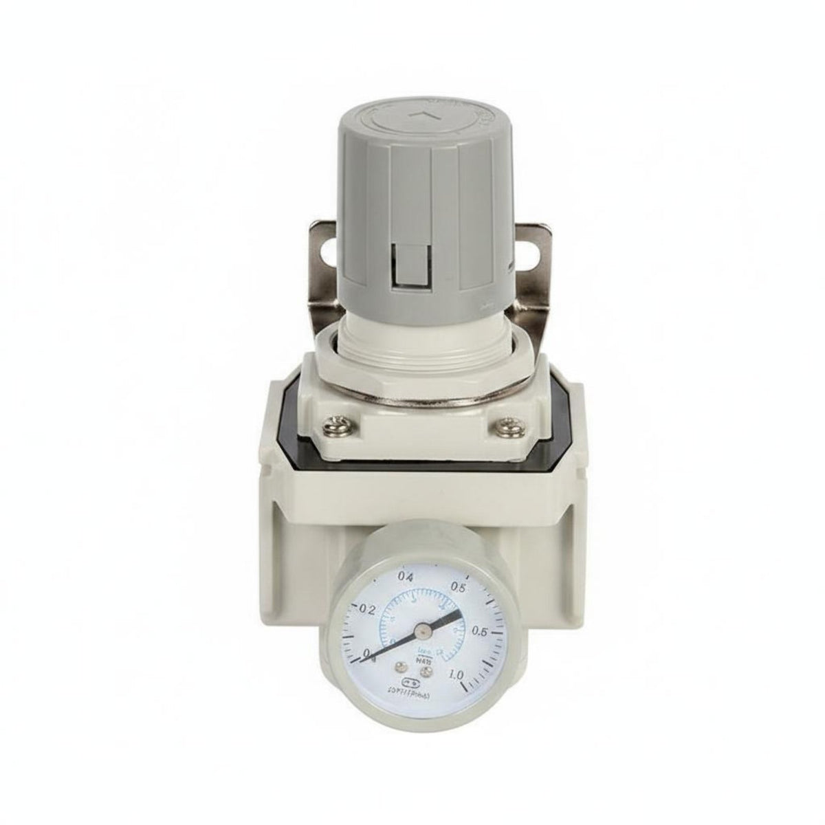 Quick-Lock Knob Pneumatic Pressure Regulator Mounting Bracket Included AR2000 Air Regulator Air Pressure Reducing Valve for Workshop