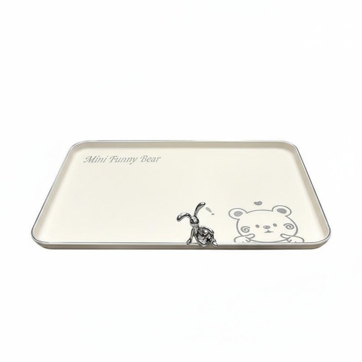 adaptable Fluted Rectangular Platter Minimalist design Organizer Tray stylish Design Tableware adaptable for homeowners, Young Adults, Living Room, Coffee Table, Dessert Display, Bathroom