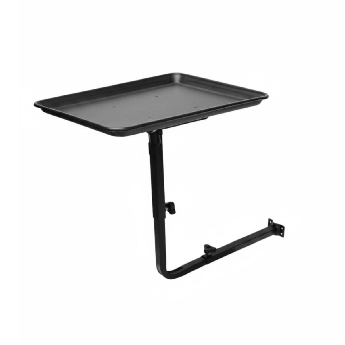 Adjustable Salon Tool Tray Rotating Hairdresser Tray Aluminum for Barbers, Barbershop