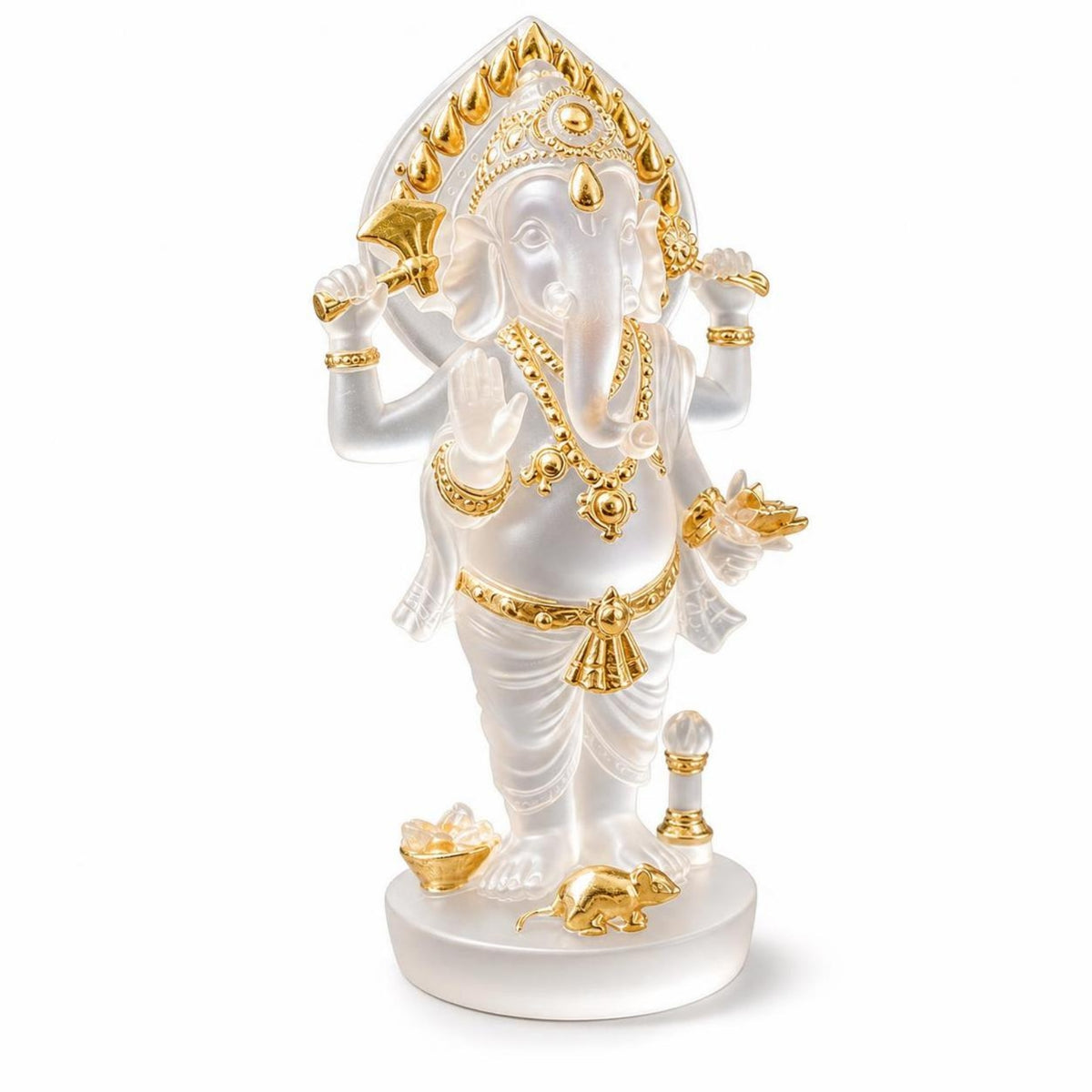 Thai Elephant God Statue Resin Craft Southeast Asian Style