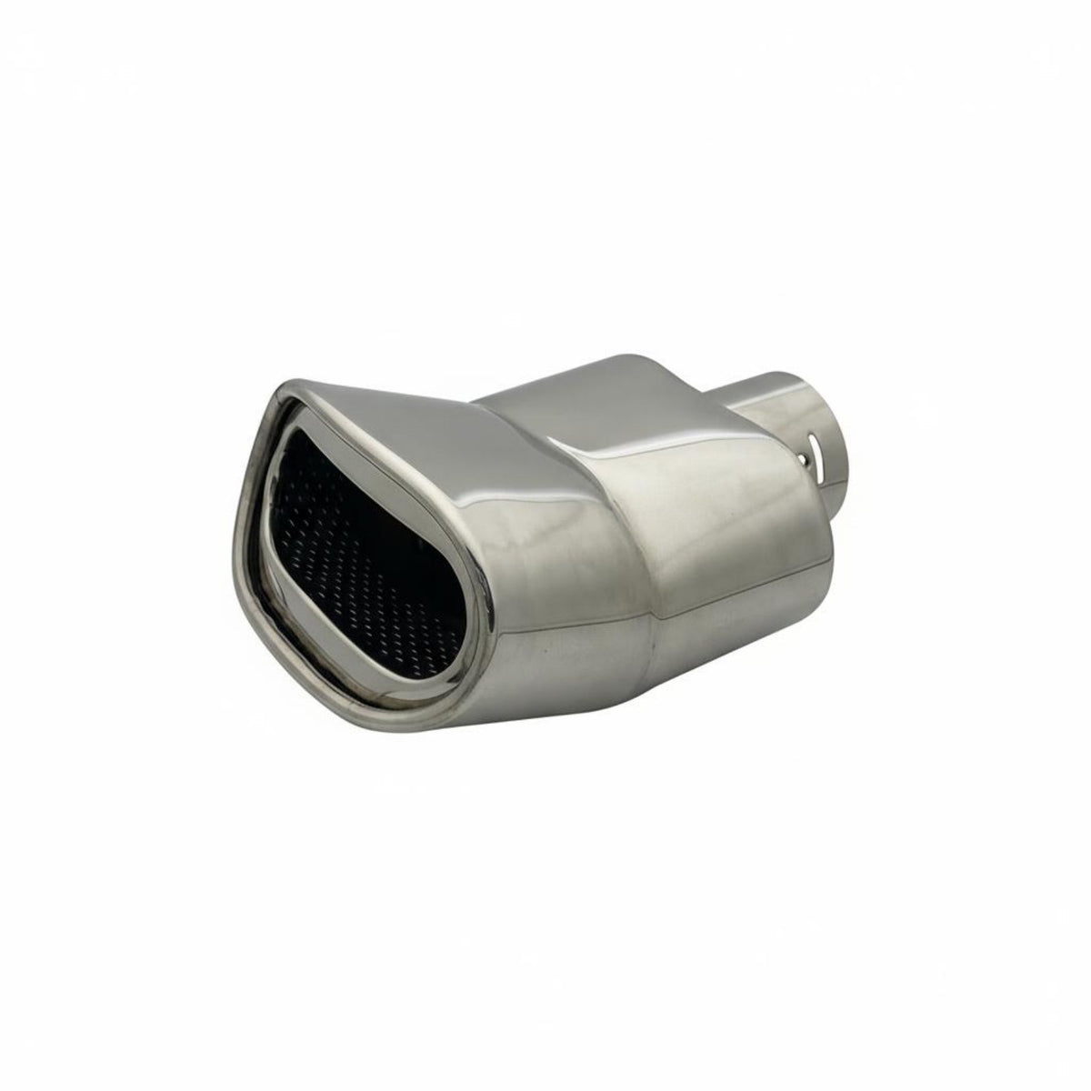Exhaust Tip with Mesh Insert Decorative Car Exhaust Component Tailpipe Tip Sporty Hardware for Custom Builds