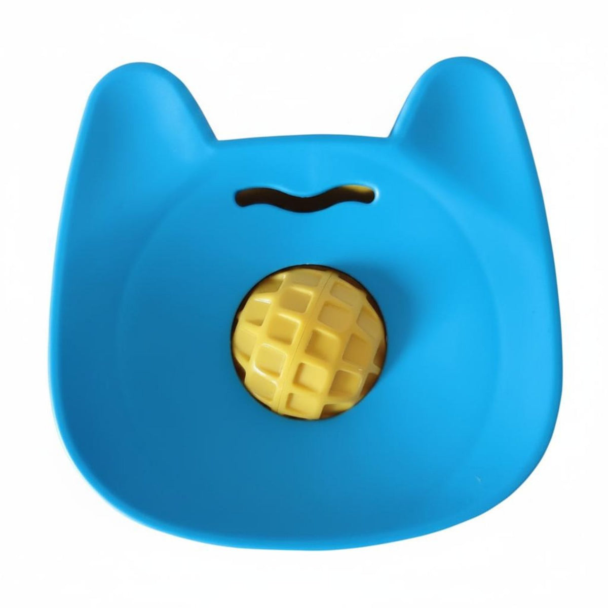 Interactive Design Spherical Lick Bowl Safe Silicone Slow Feeder Ball Bowl