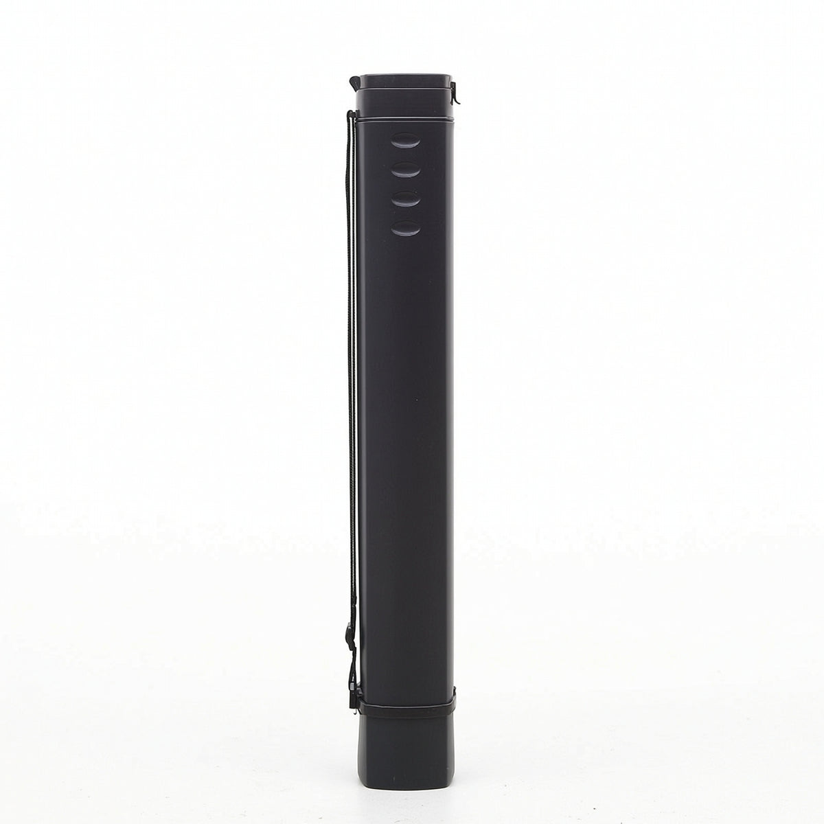 Square Flip-Top Art Tube with Adjustable Length, Plastic Storage Tube for Posters and Artwork
