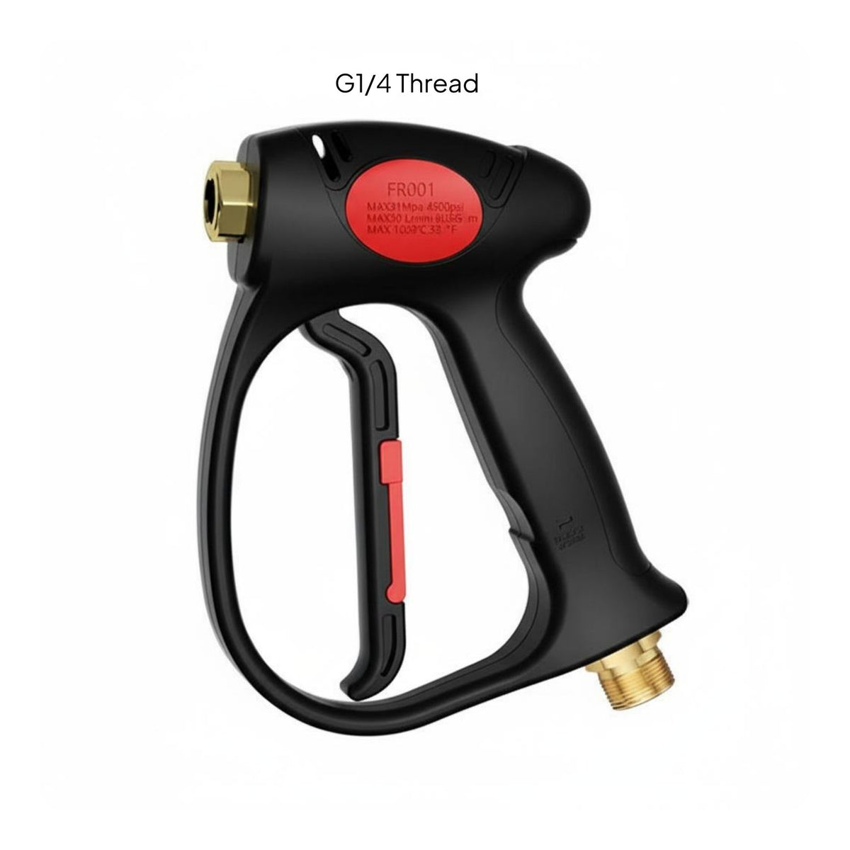 Safety Trigger Lock High Pressure Spray Heavy Duty Car Wash Water Long-Lasting Materials for DIY Enthusiasts, Siding Washing