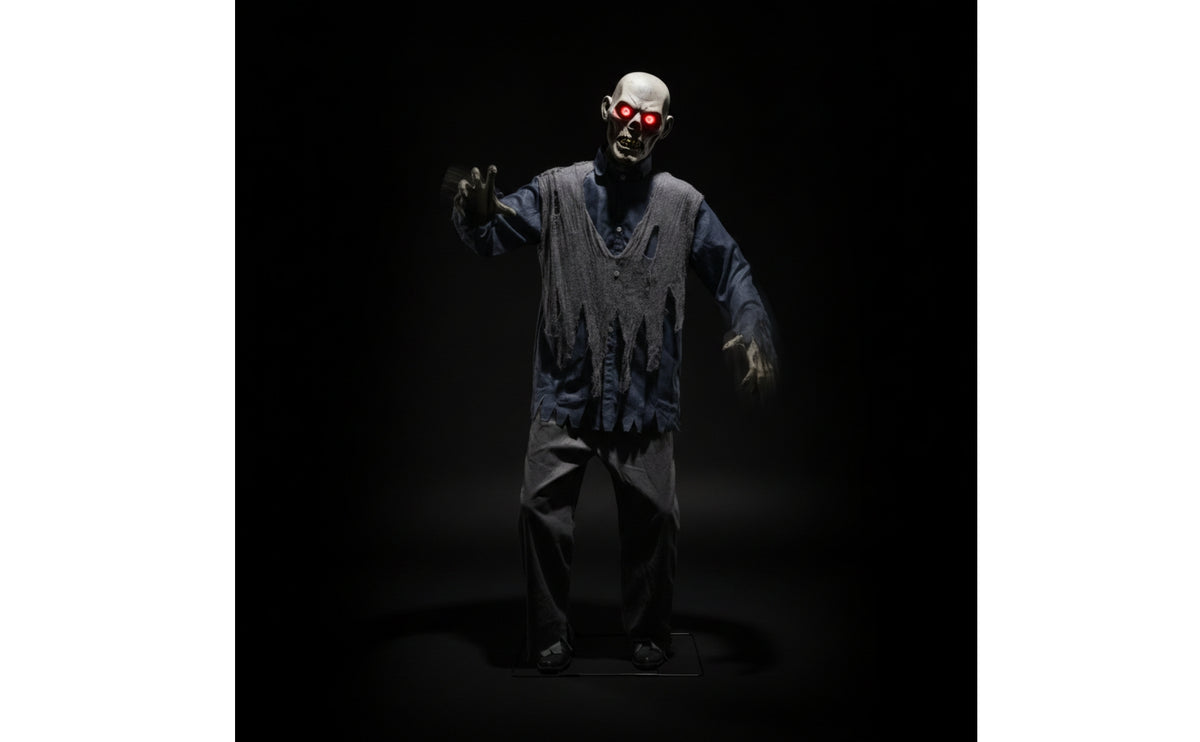 Spooky Standing Zombie Prop