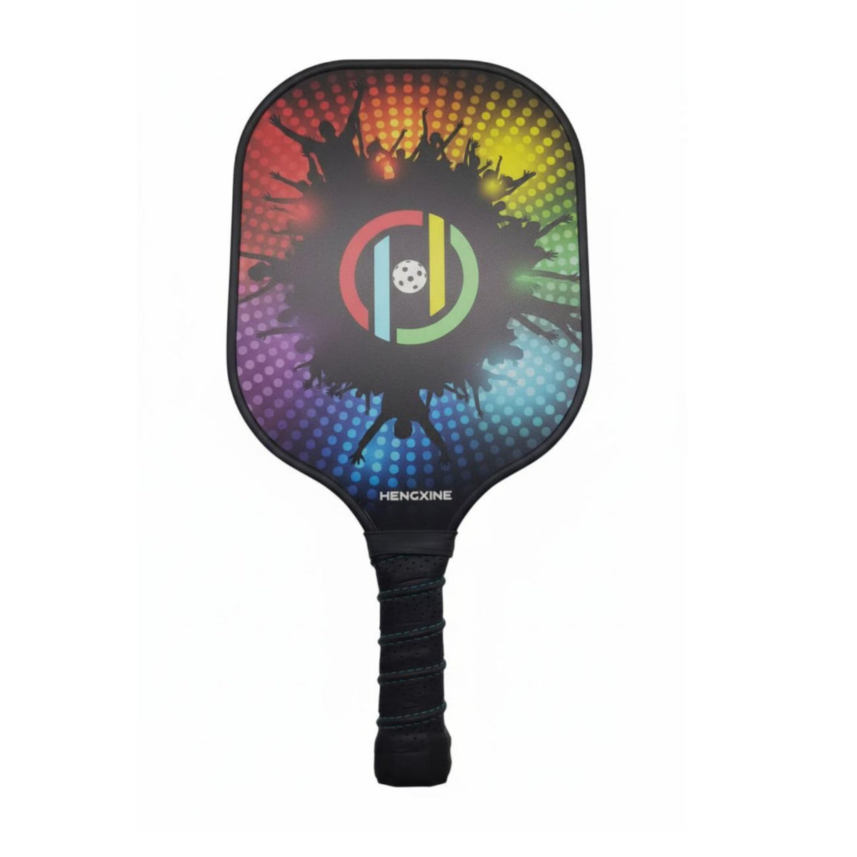 2 Pieces Honeycomb Core Pickleball Paddle Set Non-Slip Grip Pickleball Paddle Carbon Fiber Surface for Adults, Men, Outdoor, Indoor, Fitness