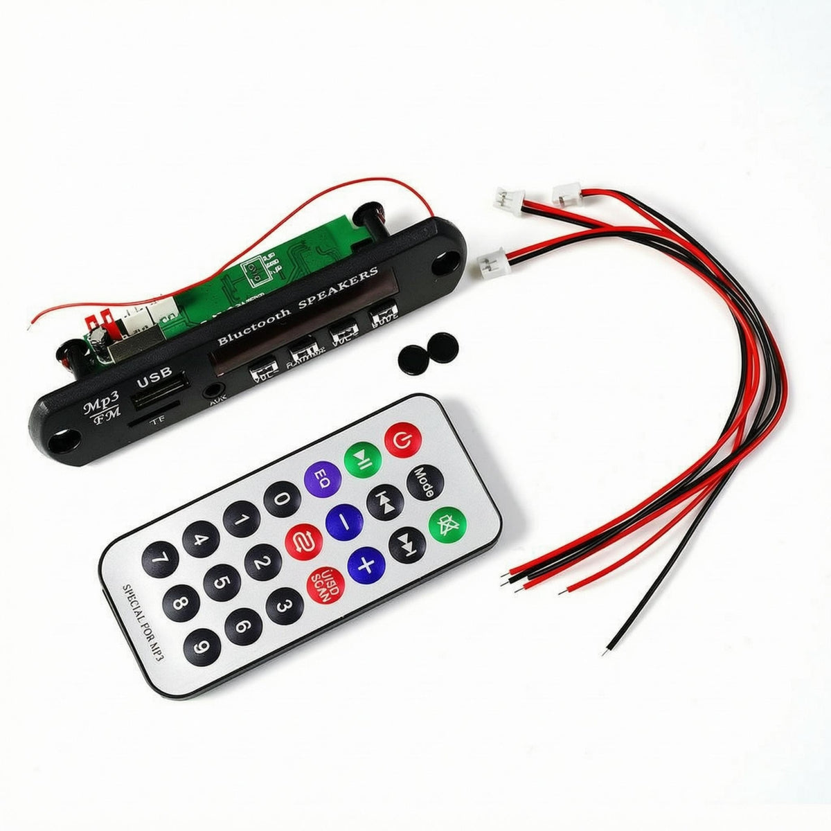 DIY Radio Speaker Kit Infrared Radio Speaker Kit LED Indicator Lights for Electronics Practice