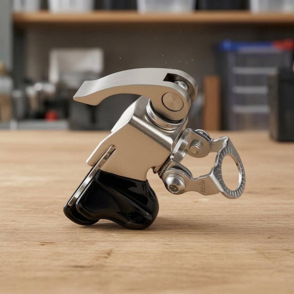 Clamp-Style Antenna Base Bracket Swiveling Lever Quick Release Antenna Bracket Compact