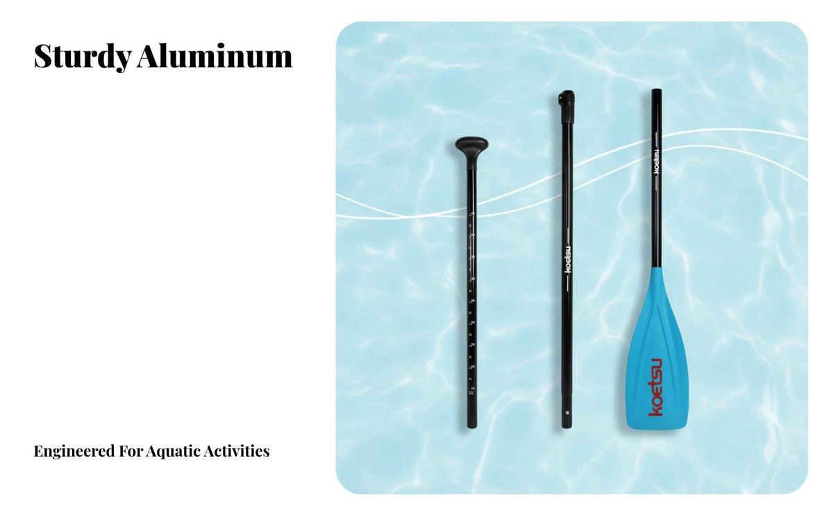 Adjustable Stand-up Paddleboard Paddle Ergonomic T-Handle Aluminum Paddleboard Oar Anti-Twist Clamp Stand up Paddleboard Oar