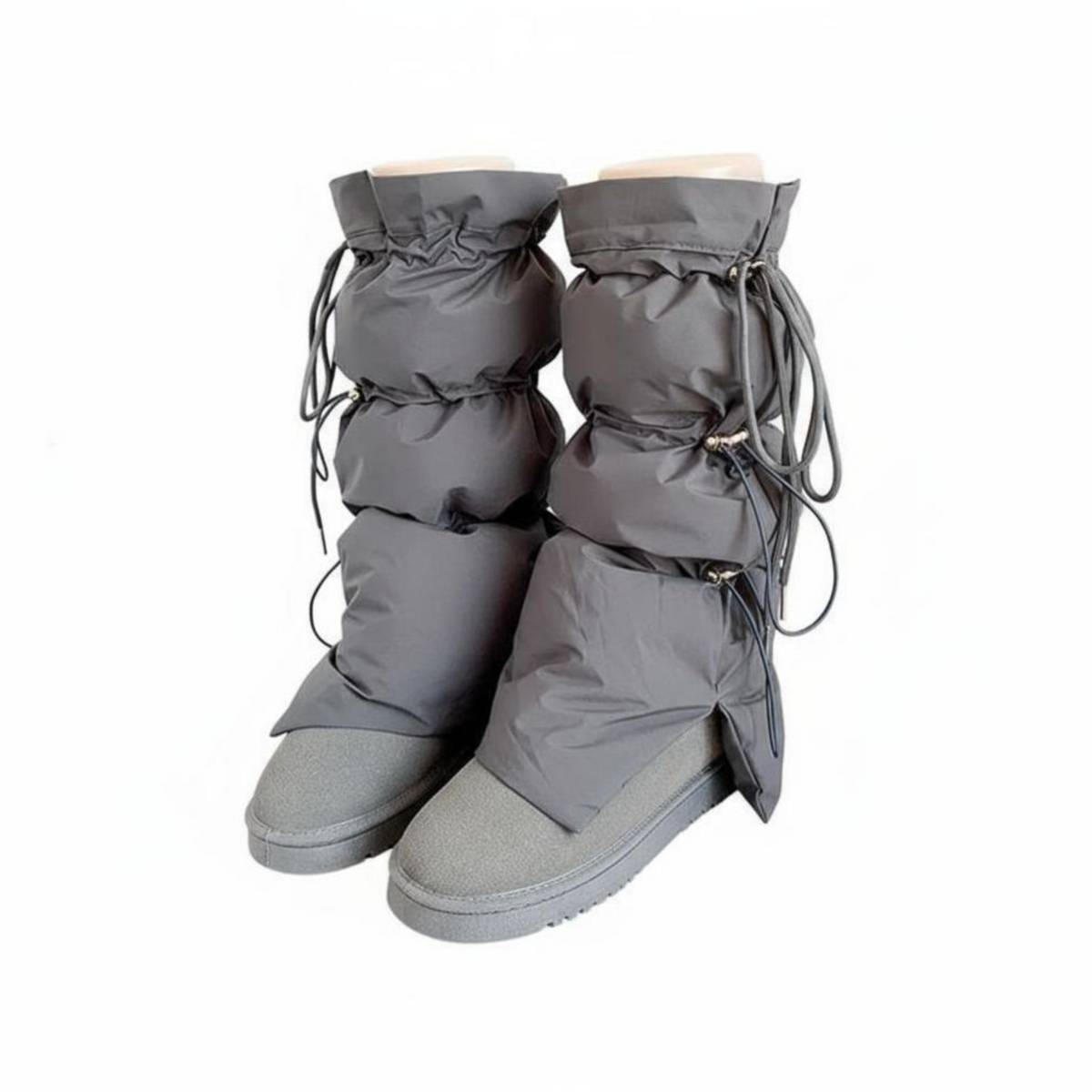 Thermal Leg Wraps, Women, Skiing, Warm, Grey