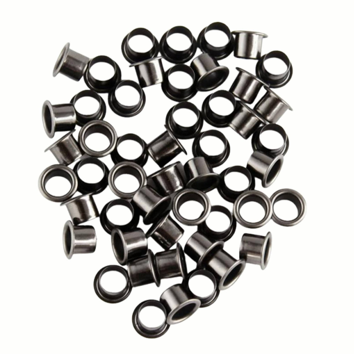50 Pieces Synthetic Sheet Material Sheath Eyelet Set Versatile Leather Craft Rivet Crafting Hardware for Crafters