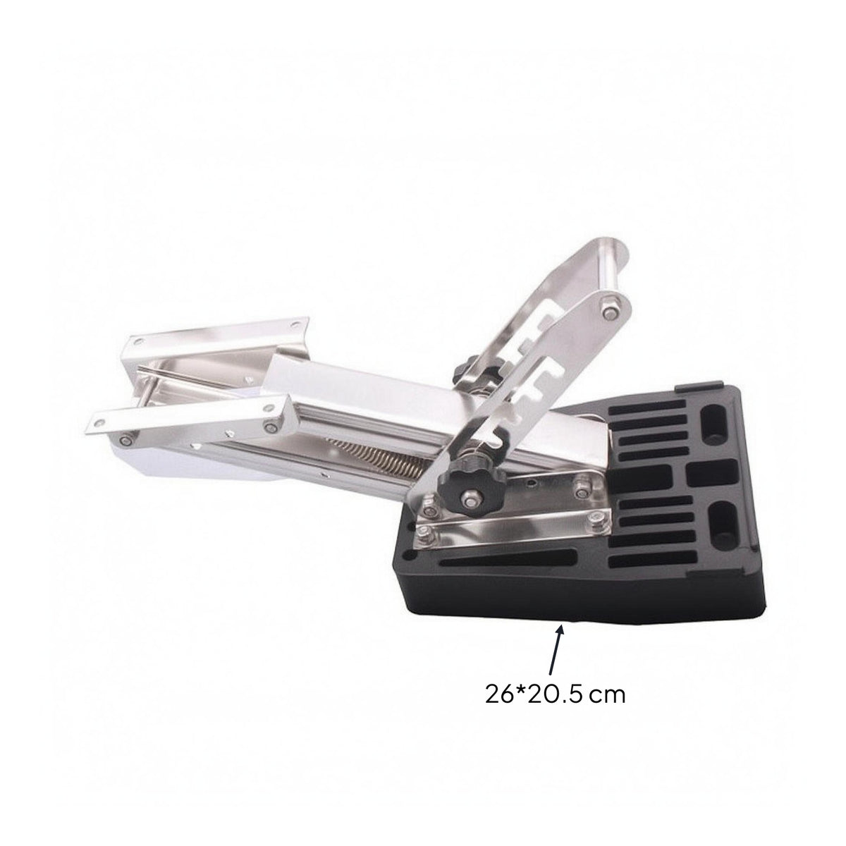 Stainless Steel Engine Bracket CNC Machined Adjustable Engine Bracket Polished Metal Finish