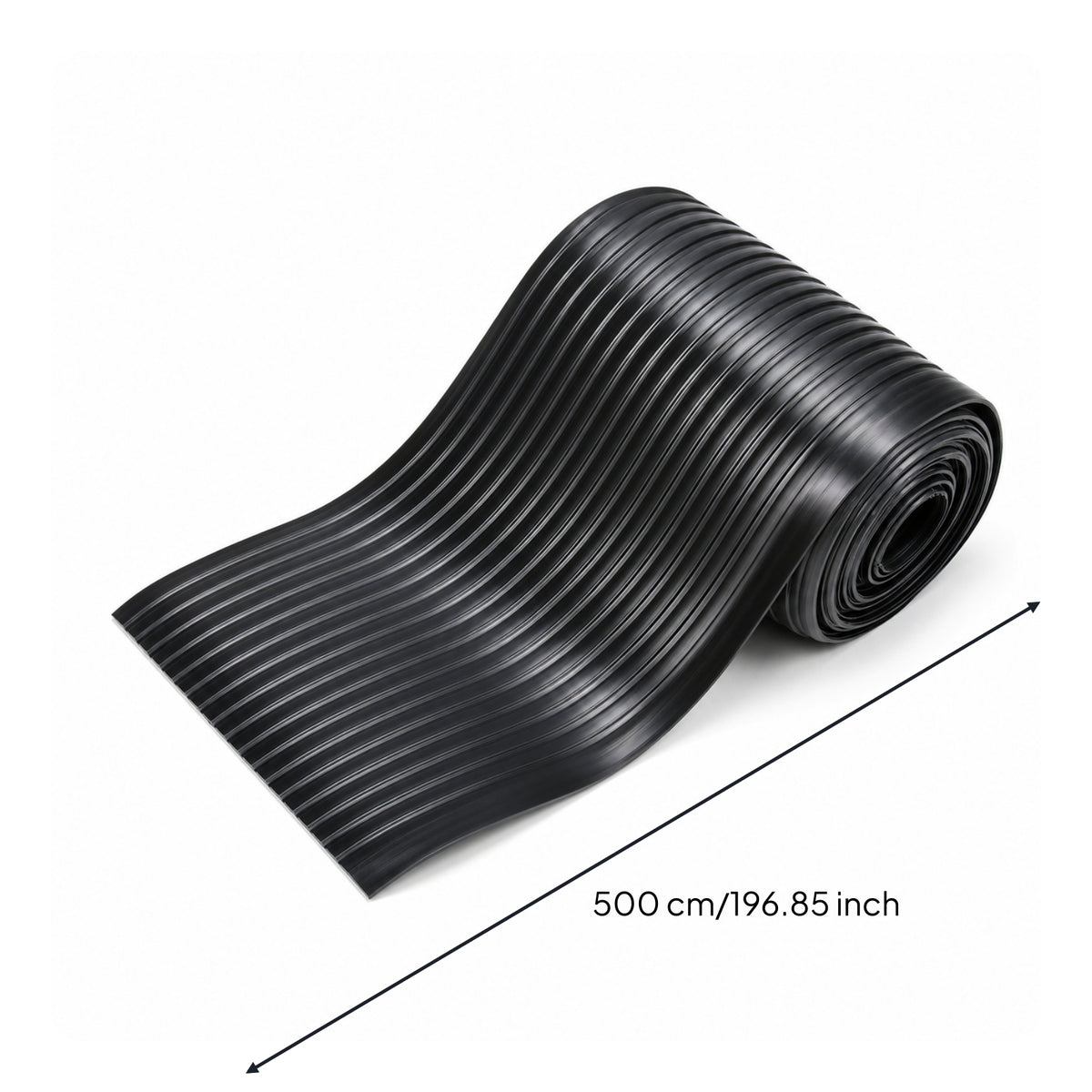 Inflatable Boat Wear Strip Ribbed Wear-Resistant PVC Strip Long Watercraft for Fishing Boats