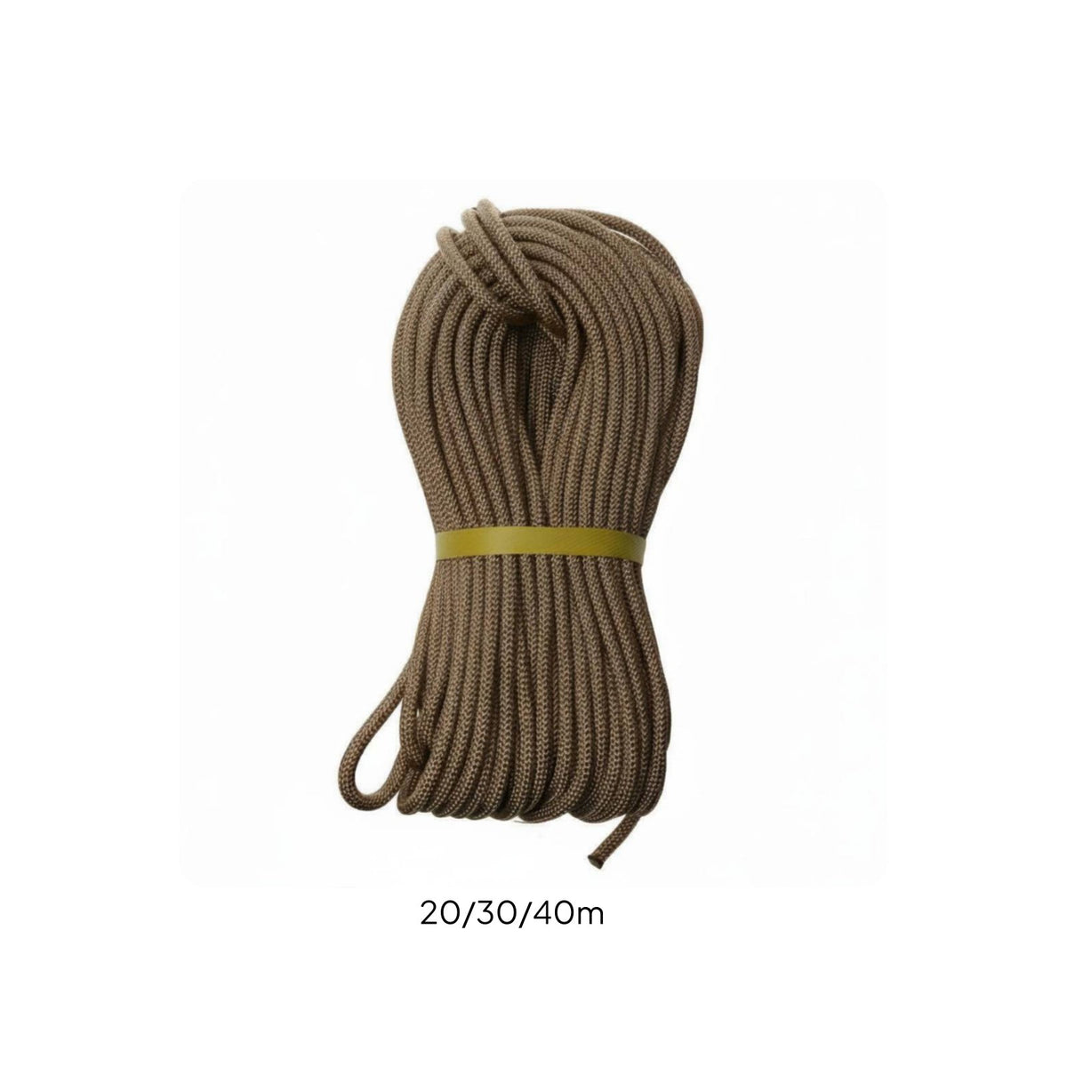High Tensile Strength Nylon Climbing Rope Wear-Resistant Rappelling Escape Rope Long-Lasting for Climbers, Hikers, Mountaineering, Caving