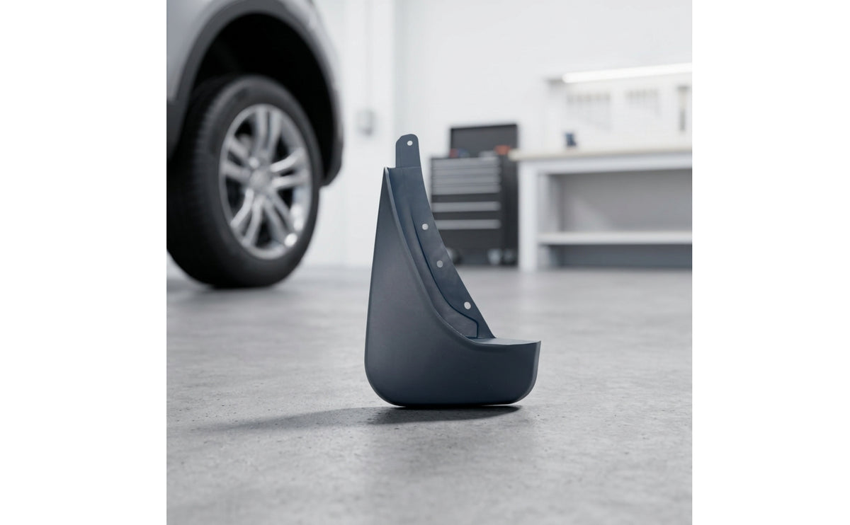 4 Pieces Contoured Molded Mudguards | Car Mud Flaps with Mounting Holes, Weather-Resistant, for Daily Driving