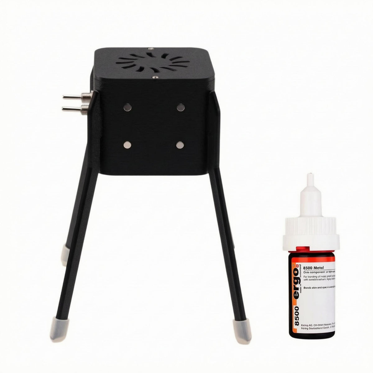 Watch Repair Lamp Four-Leg Base Curing Lamp Toggle Switches Adhesive Bottle Included for Watchmakers