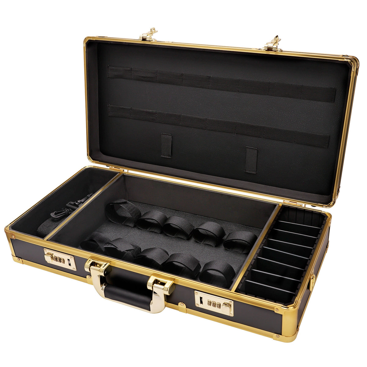 Hair Tool Case Lockable Barber Supplies Case Portable Hairdresser Organizer for Barbers, Barbershop