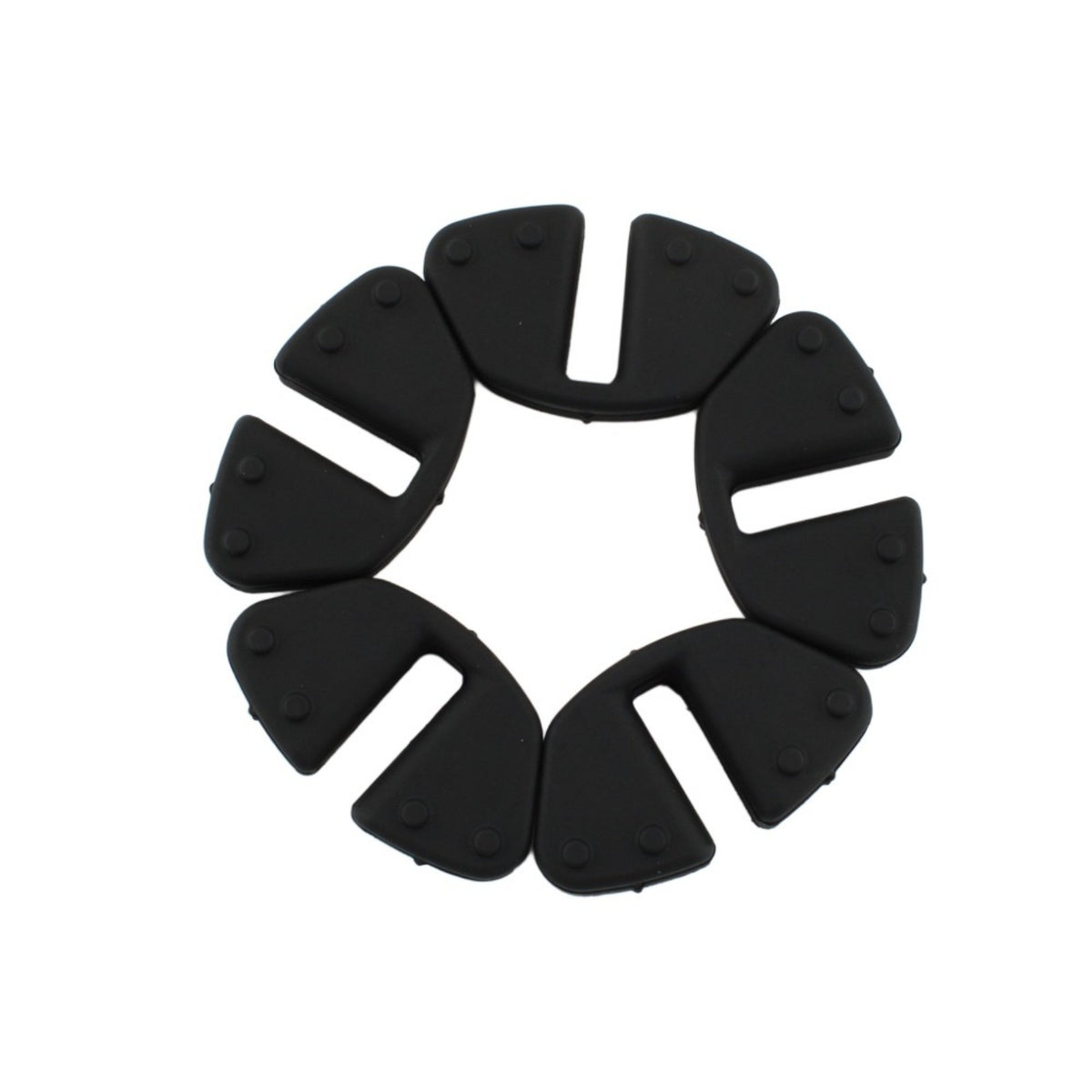 5 Pieces Motorcycle Sprocket Carrier Buffer Shock Absorbing Rear Wheel Hub Damper Blocks Direct Replacement Rear Wheel Hub Damper
