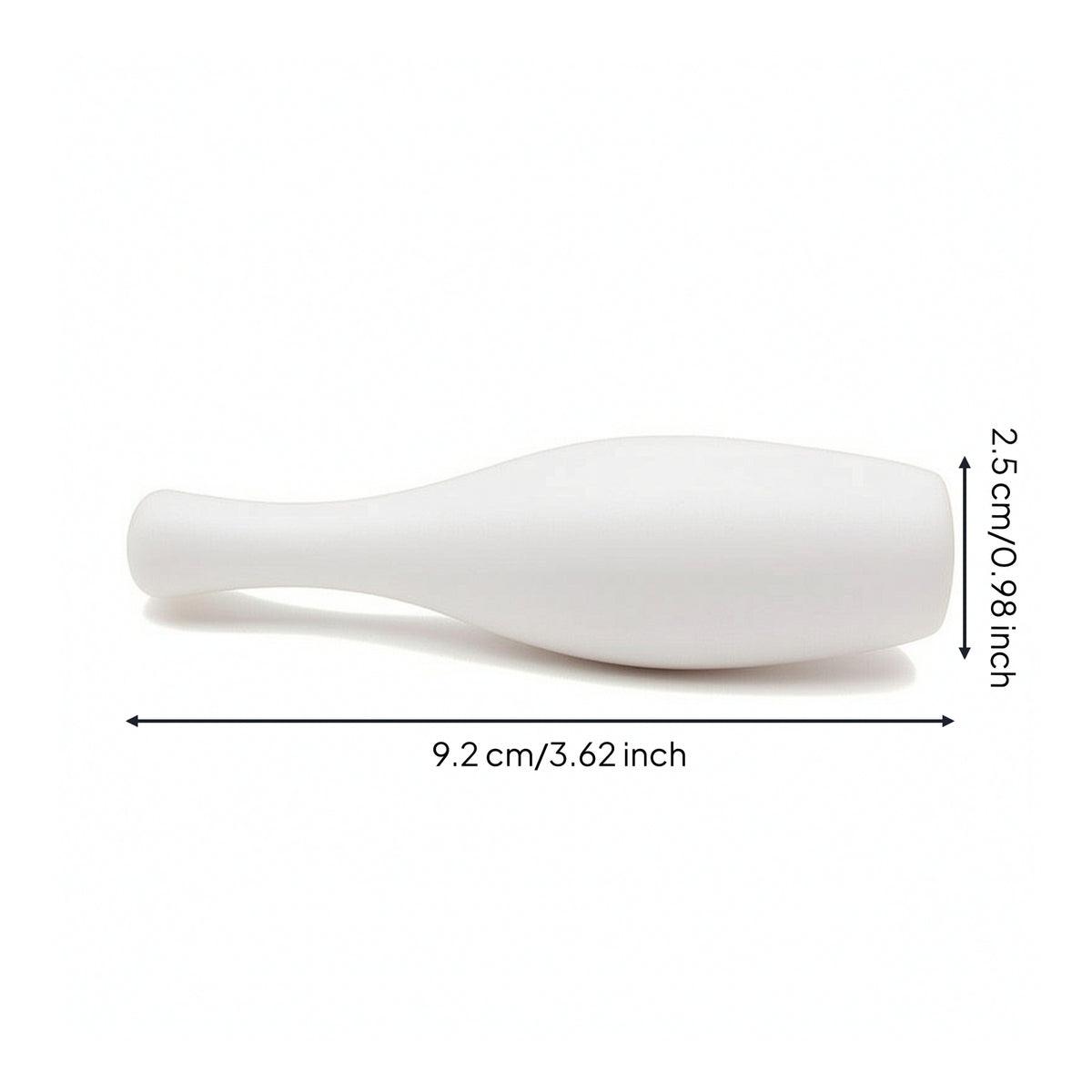 10 Pieces Mini Bowling Pin Toy Indoor Bowling Pin Toy Game Miniature Smooth for Children, Playroom, Home