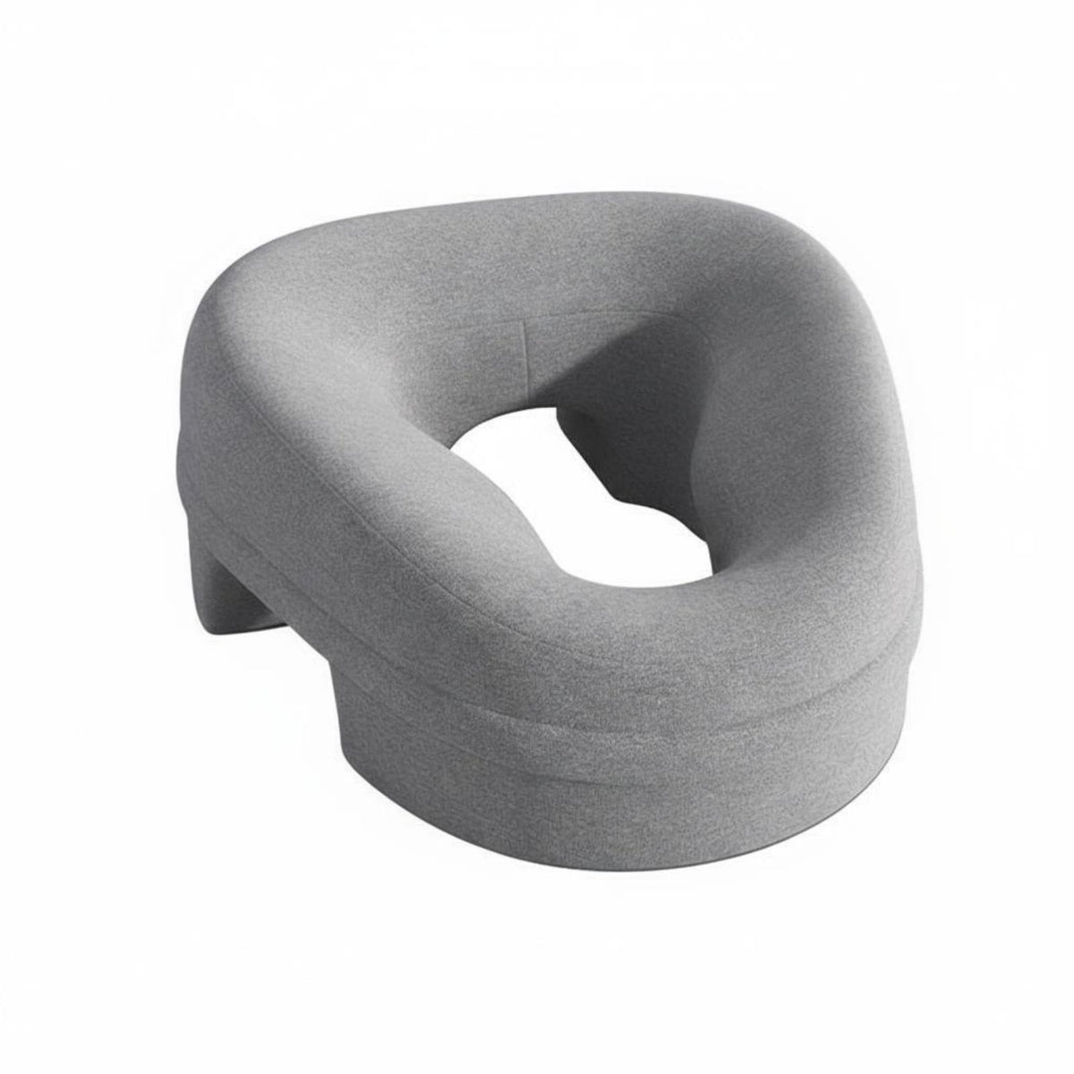 2 Pieces Chest Hollow Design Beauty Bed Pillow Memory Foam Massage Face Cradle Cushion Removable and Washable Cover for Spa Clients, Bedroom