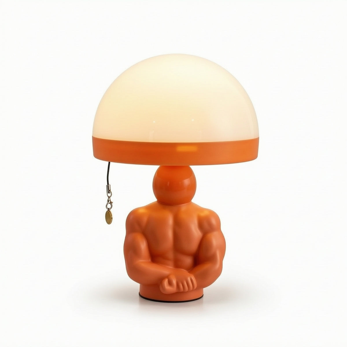 Sculptural Torso Lamp Ambient Fungus-Shaped Lamp Cute Fungus-Shaped Night Light Cozy for Desk
