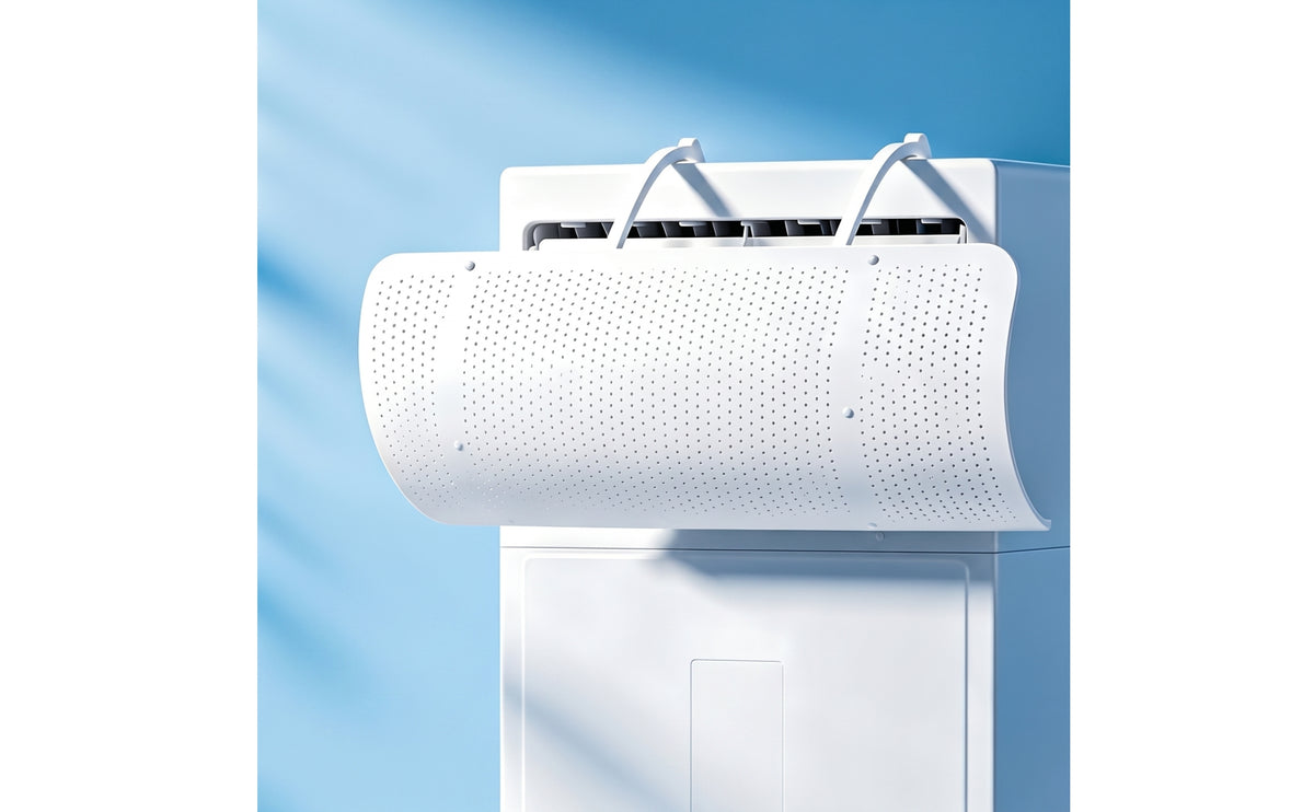 Anti-Direct Blowing Air Conditioner Wind Deflector Universal Air Conditioner Deflector Panel Breathable Sturdy for Office