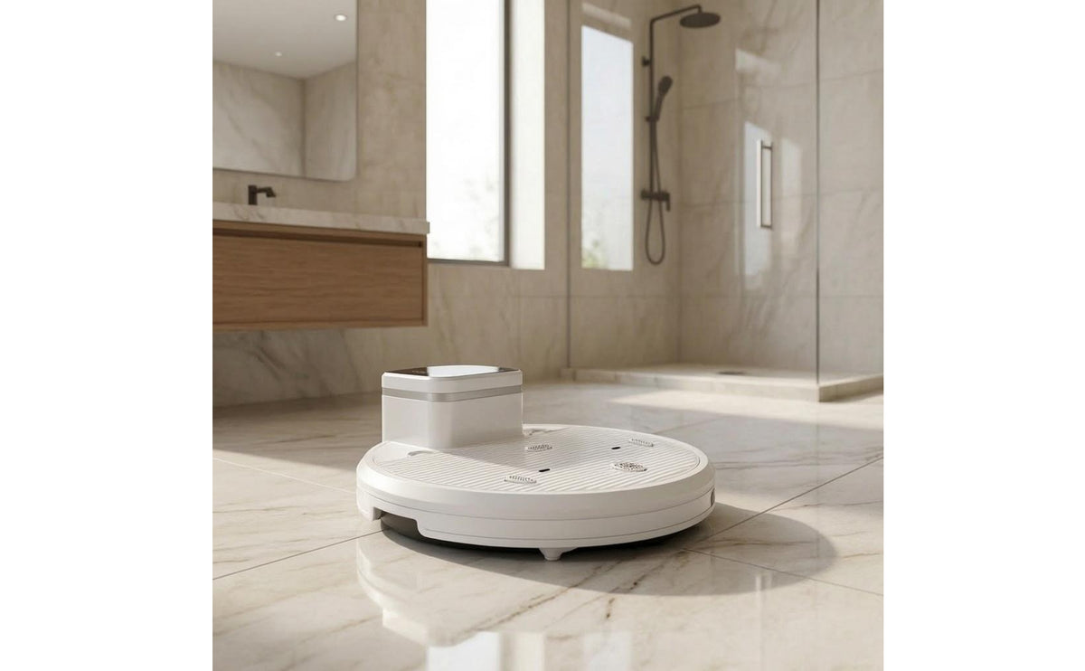 After Shower Dryer Motion-sensingSensing Bath Body Dryer Bathroom Appliance Digital Display Perforated
