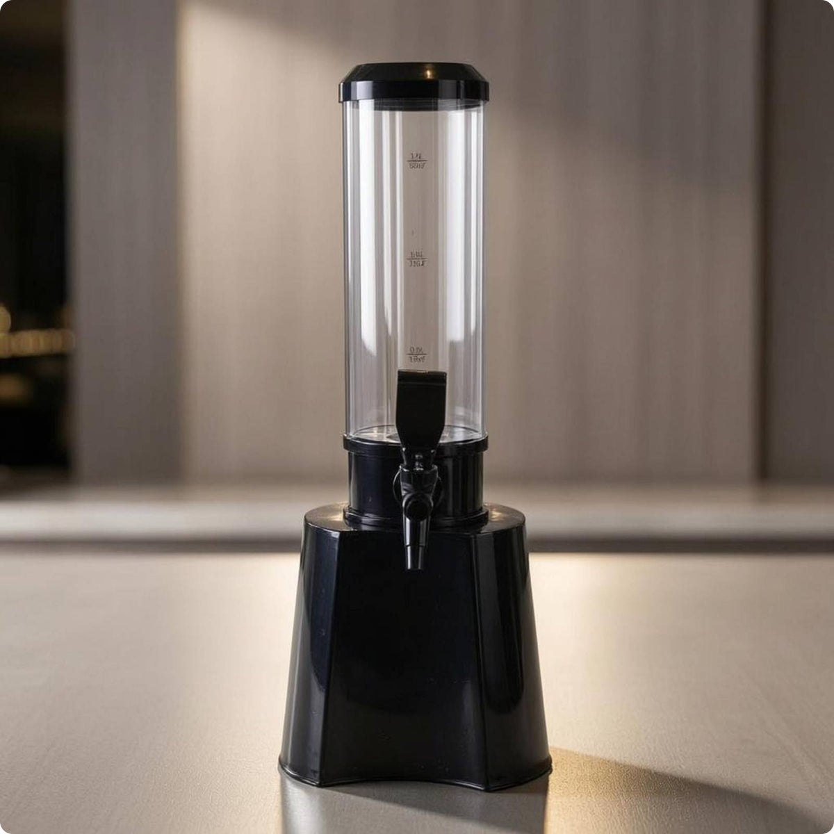 Beer Dispenser Easy to Clean Beverage Container Smooth Pour Tabletop Drink Dispenser