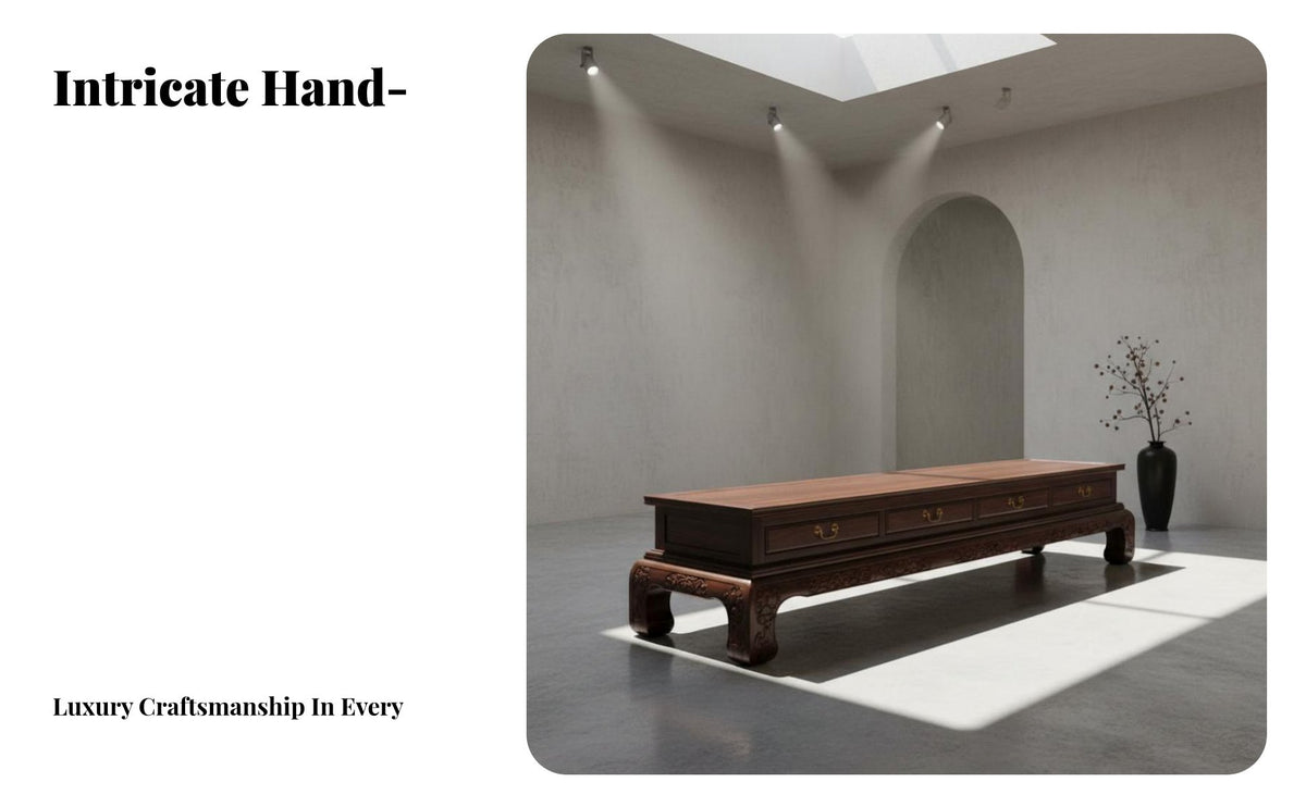 Ornate Carved Couch Set New Chinese design Carved Frame Couch set sturdy Wood Construction Living Room Furniture for Families, Reception Home
