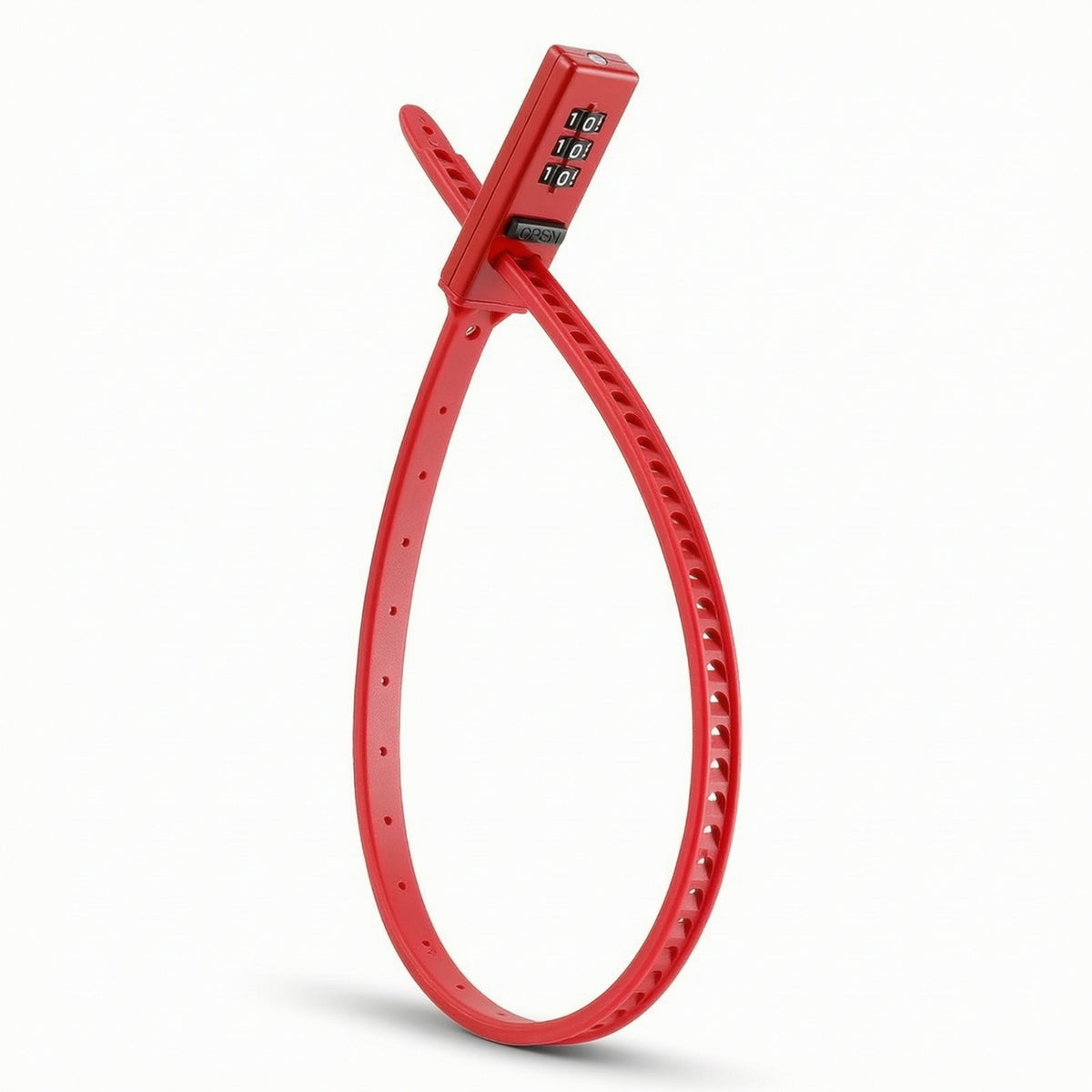 3-Digit Zip Tie Lock with Combination Lock Flexible for Commuters, Bicycles