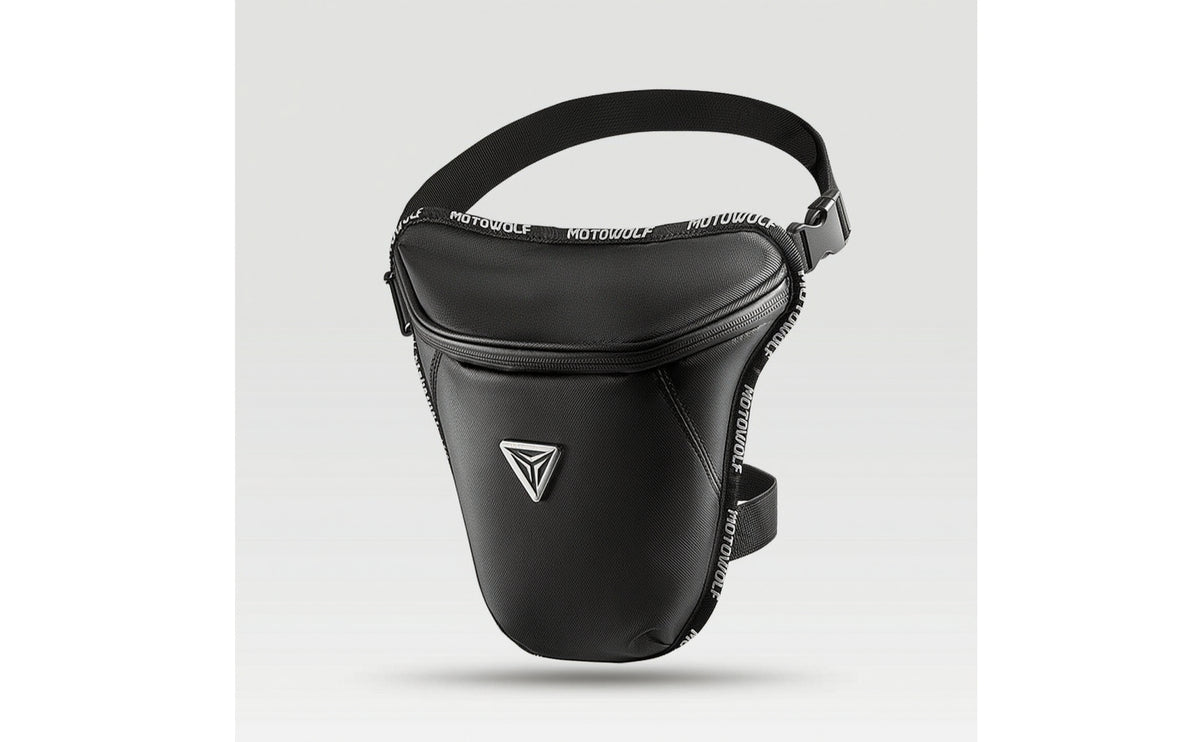 Motorcycle Thigh Bag Hands Riding Thigh Bag with Adjustable Strap Pack for Commuters