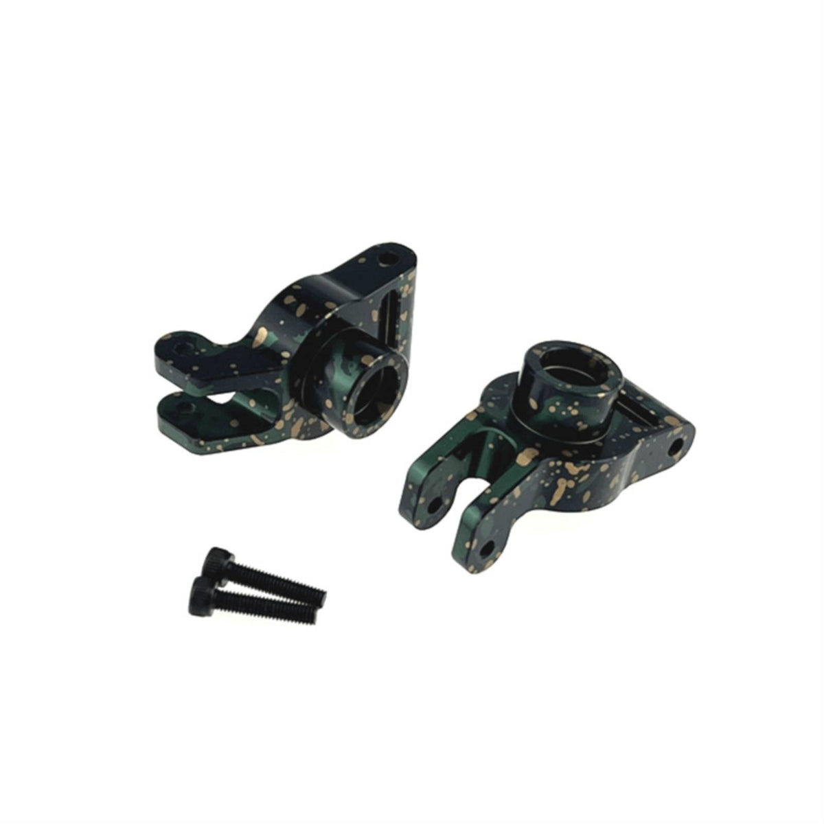 2 Pieces Aluminum Rear Cups High Precision Replacement Part Machined Hardware for RC Car Builders, Chassis Upgrades, Repair Work
