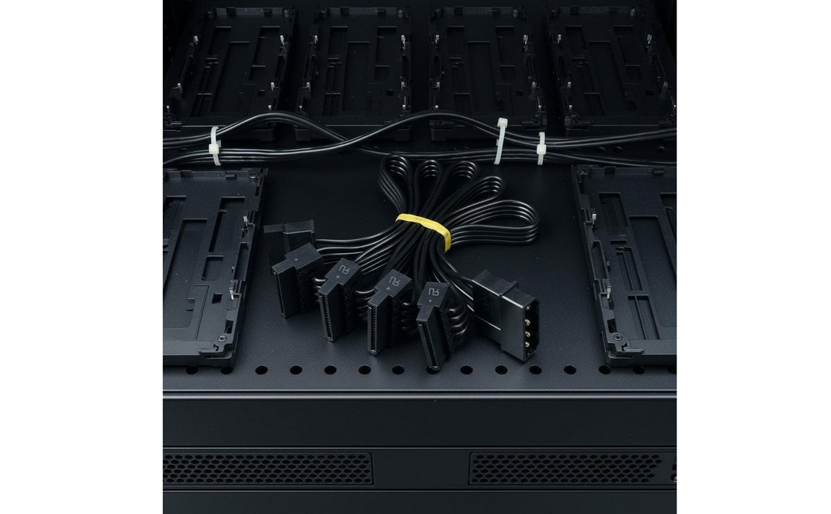 Serial ATA Power Splitter Cable Cost-Effective Upgrade 1 to 5 Serial ATA Power Cable Easy Installation Computer Component for PC Builders