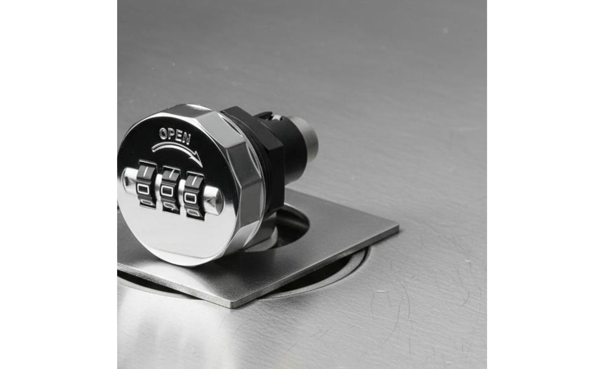 Electroplated Electric Bike Tail Box Lock with Password