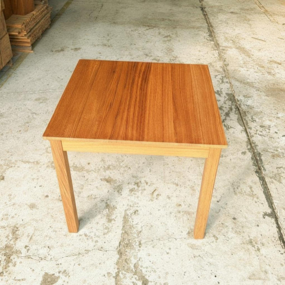 5 Pieces Water Ripple Texture Square 4-Seater Set Natural Grain Pattern 4-Person Square Table set sturdy Construction Dining Room Furniture adaptable Design for Apartment Dwellers, Business Owners, Office Managers, Kitchen, Restaurant, Small Spaces