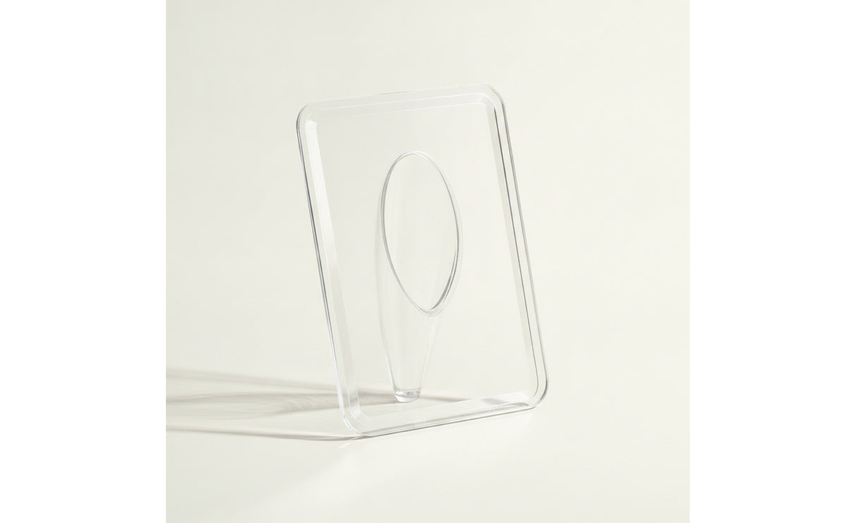 Frame Vase Modern Clear Acrylic Vase Flower Arrangement Holder Contemporary Unique for Minimalists, Desk, Living Room