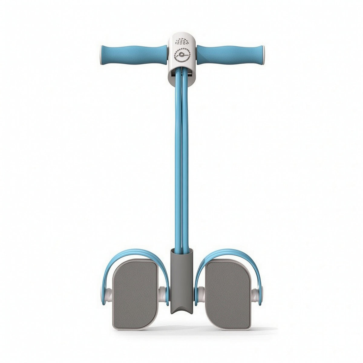 Soft Foam Pedal Puller with Resistance Tubes Multifunction Pedal Resistance Instructor Compact Exercise Machine Portable for Beginners