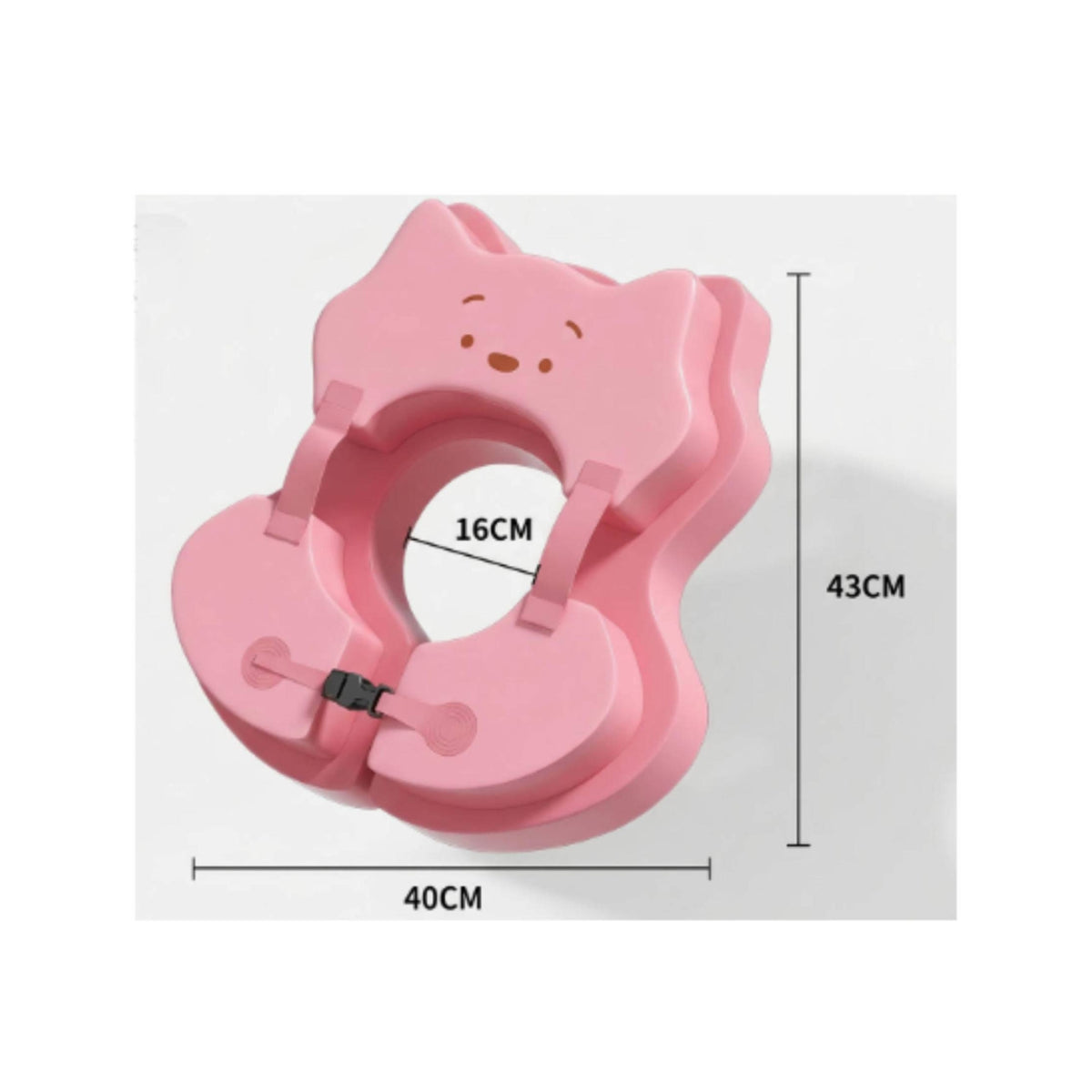 Non-Inflatable Children's Armpit Swim Buoy Safety Buckle Padded Swim Buoy Band Contoured Swimming Water Wings Easy to Wear