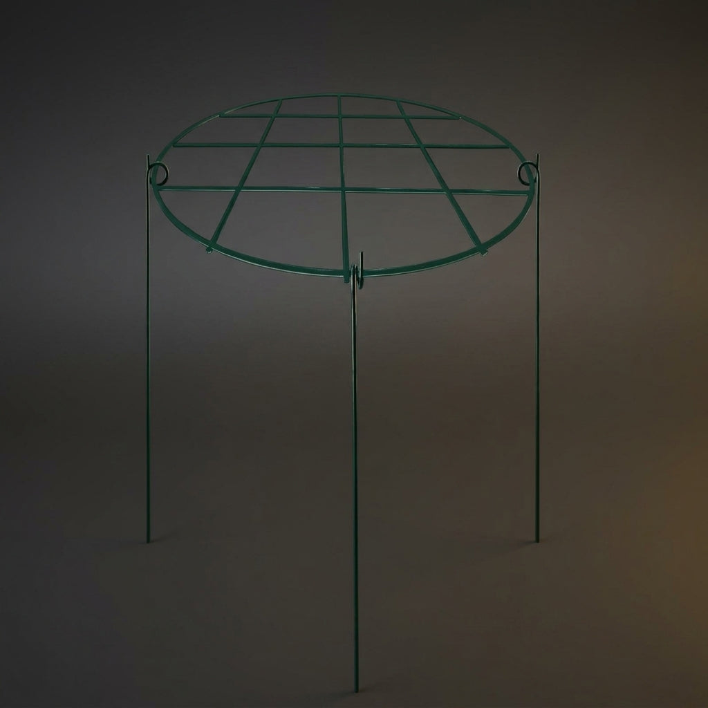 Garden Trellis and Plant Supports for Outdoor Plants, Metal Garden Stakes with 3 Legs for Decoration, Round Grid Monstera Support, 2 Pack